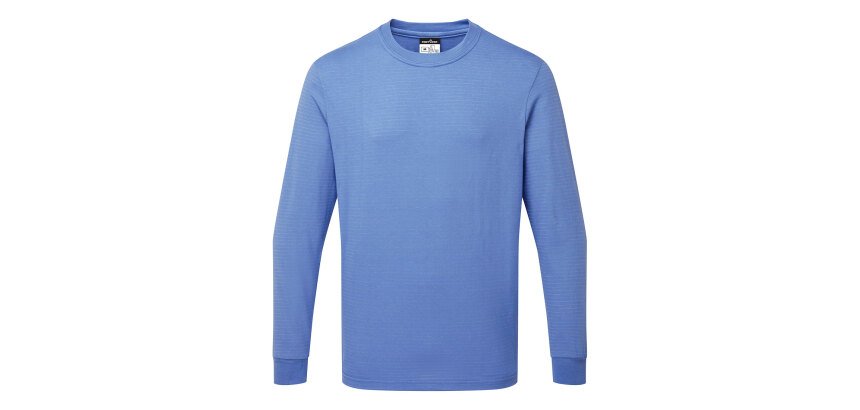 Portwest AS22 T-shirt manica lunga antistatica ESD