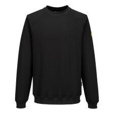 Portwest AS24 Anti-statisch ESD Sweatshirt Noir - Maat L