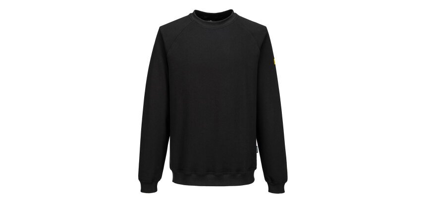 Portwest AS24 anti-static ESD sweatshirt