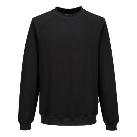 Portwest AS24 Sudadera antiestática ESD Noir - Talla 5XL
