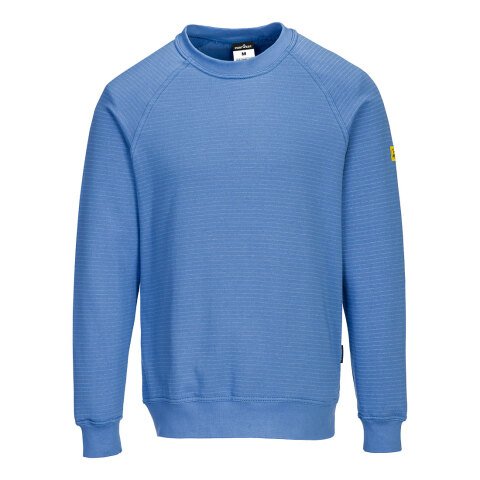 Portwest AS24 Sudadera antiestática ESD Bleu Hamilton - Talla XXXL