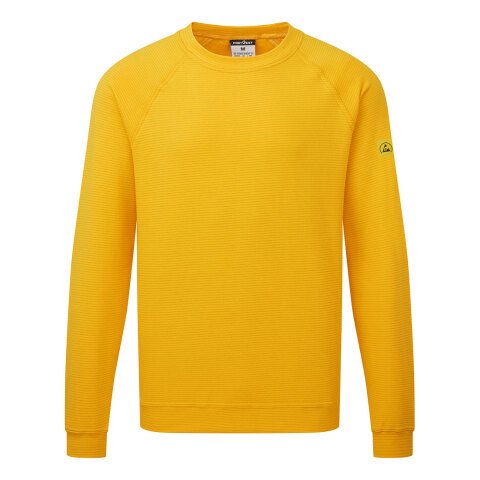 Portwest AS24 Sudadera antiestática ESD Jaune foncé - Talla XXXL