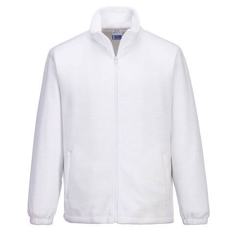 Portwest AS26 Forro polar antiestático ESD Blanc - Talla XS