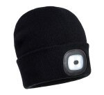 Portwest B028 Bonnet Beanie double LED rechargeable