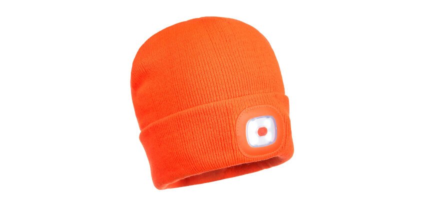 Portwest B029 Bonnet Beanie avec lampes LED