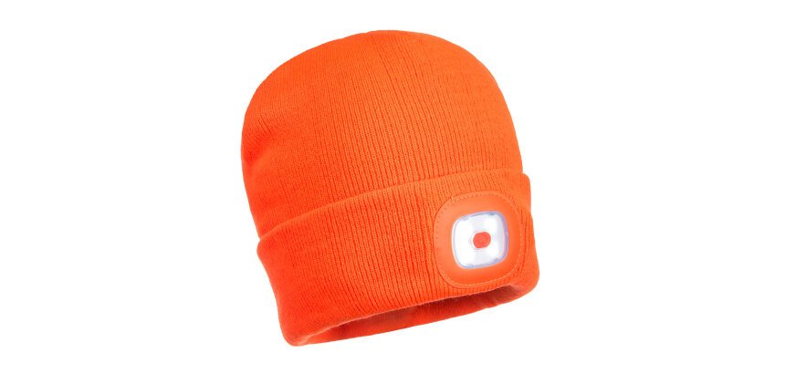 Portwest B029 Bonnet Beanie avec lampes LED