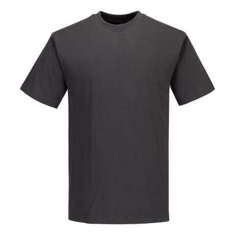 Portwest B195 Camiseta Premium Turín Gris Métal - Talla S