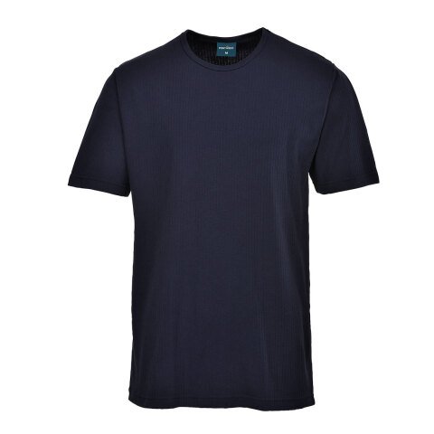 Portwest B120 Camiseta térmica de manga corta Marine - Talla XXXL