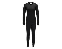 Portwest B128 Ensemble thermique couche de base femme Noir - Taille M