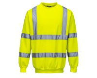 Portwest B303 Sweatshirt Haute Visibilité Jaune - Taille XXL