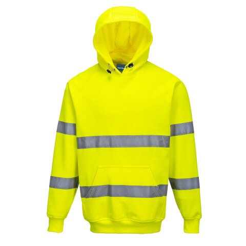 Portwest B304 Sudadera de alta visibilidad con capucha Jaune - Talla M