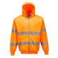 Portwest B305 Sweat zip HiVis à capuche