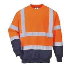 Portwest B306 Sudadera bicolor de alta visibilidad