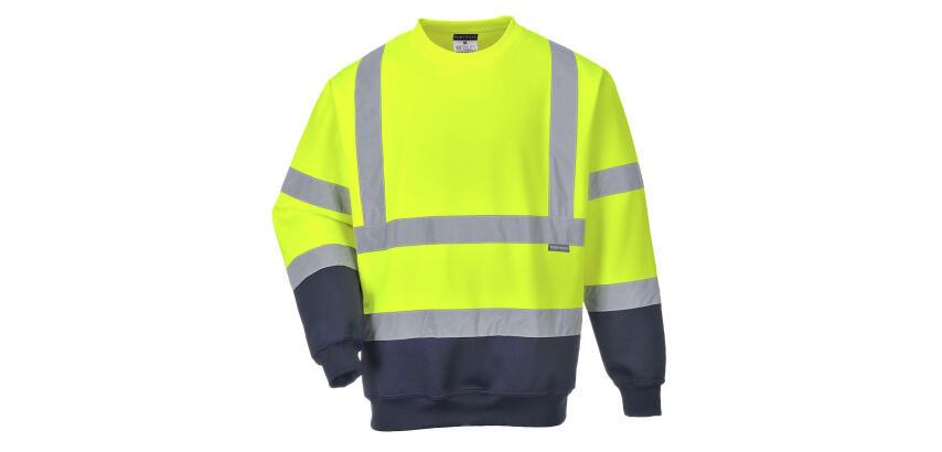 Portwest B306 Felpa Bicolore HI-Vis