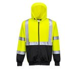 Portwest B315 Felpa Bicolore con cappuccio Hi-Vis