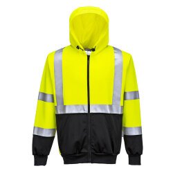 Portwest B315 Hi-Vis Tweekleuren Hoody met rits