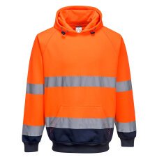 Portwest B316 Felpa Bicolore con cappuccio Hi-Vis