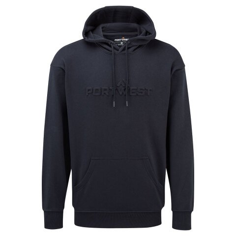 Portwest B331 Sudadera con capucha con en relieve Marine - Talla XXXL