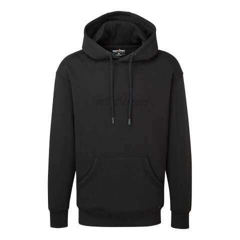 Portwest B331 Sudadera con capucha con en relieve Noir - Talla 4XL