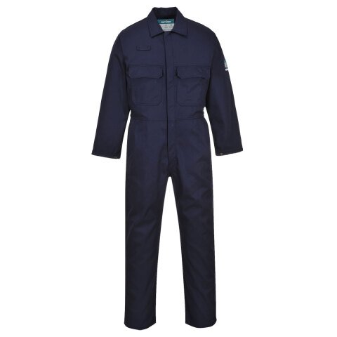 Portwest BIZ1 Buzo Bizweld resistente a la llama Marine - Talla XXXL - Estándar