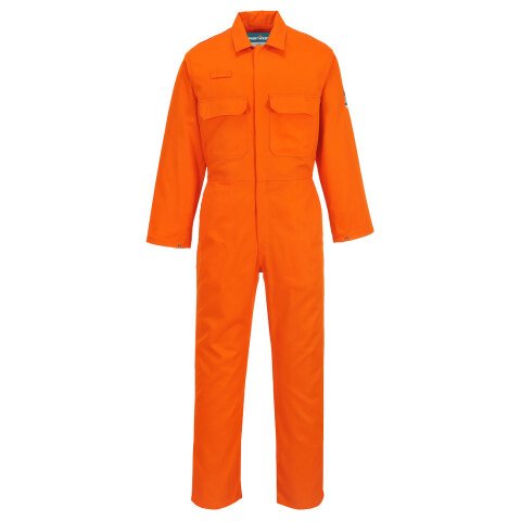 Portwest BIZ1 Buzo Bizweld resistente a la llama Orange - Talla XXXL - Estándar