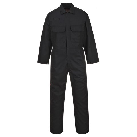 Portwest BIZ1 Buzo Bizweld resistente a la llama Noir Tall - Talla XXL - Largo