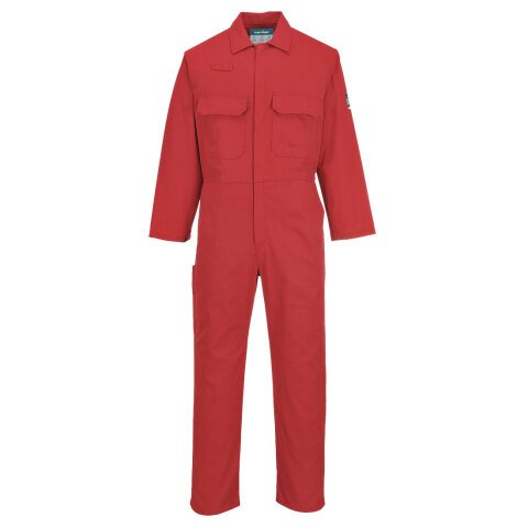 Portwest BIZ1 Buzo Bizweld resistente a la llama Rouge - Talla XXXL - Estándar