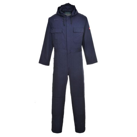 Portwest BIZ6 Buzo con capucha Bizweld Marine - Talla XXXL - Estándar