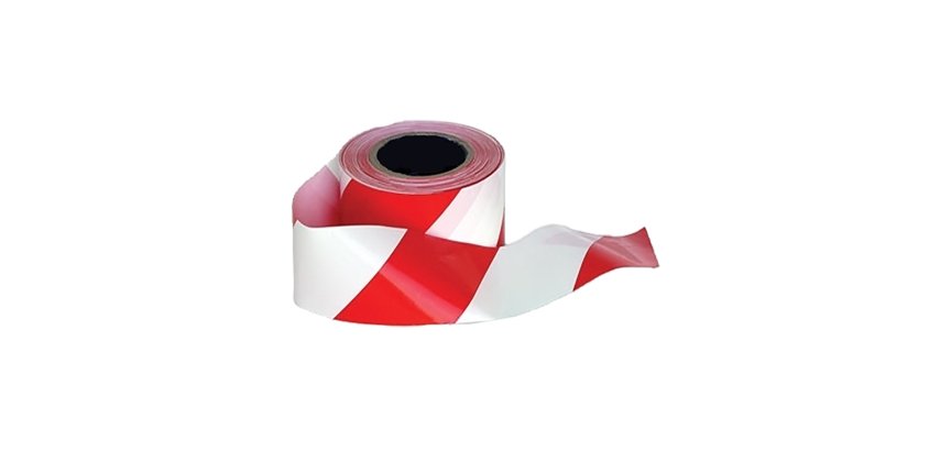 Portwest BT10 Afzet/waarschuwingslint Rouge/Blanc