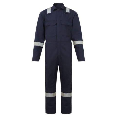 Portwest BZ506 Mono Bizweld Work FR Classic Marine - Talla XXL - Estándar