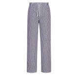 Portwest C079 Bromley Chef Pants Blue Check - Size S - Standard