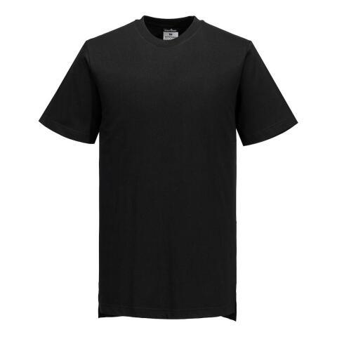 Portwest C195 Camiseta de cocina Cotton MeshAir Noir - Talla XXXL