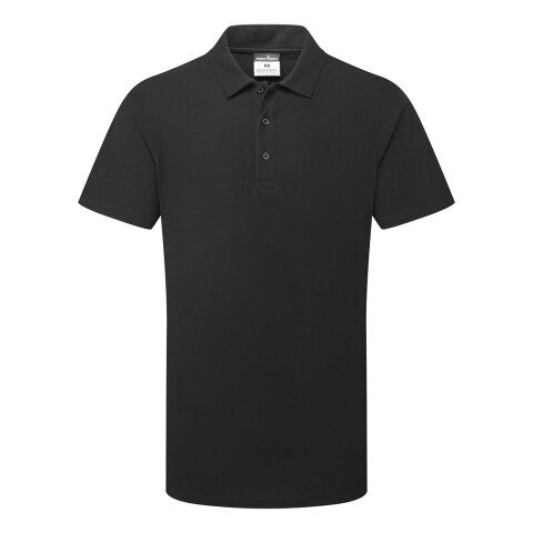Portwest C211 Polo M/C MeshAir Pro Noir - Talla XXXL