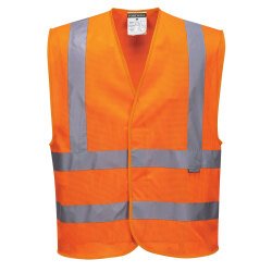 Portwest C370 Gilet Banda Verticale MeshAir Hi-Vis