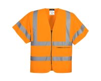 Portwest C372 Gilet mezza manica con chiusura zip