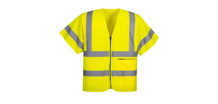 Portwest C372 Gilet zippé à demi-manches