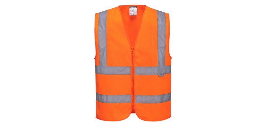 Portwest C375 Hi-Vis Weste mit Reißverschluss