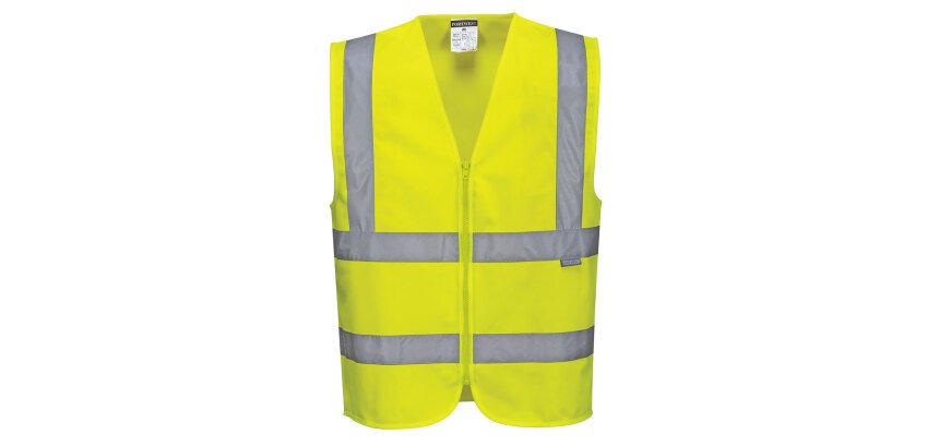 Portwest C375 Gilet Hi-Vis avec zip