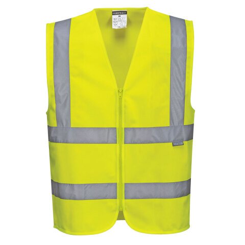 Portwest C375 Chaleco alta visibilidad de banda y tirantes Jaune - Talla XXL