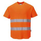 Portwest C394 T-shirt Mesh Cotton Comfort Hi-Vis