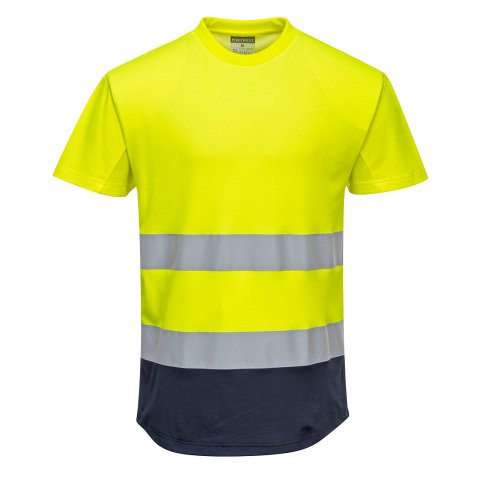 Portwest C395 Camiseta bicolor de malla - Talla XXL