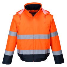 Portwest C464 Bomber Essential Hi-Vis 2 in 1