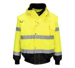 Portwest C465 Two-Tone High Visibility 3-in-1 Bomber Jacket