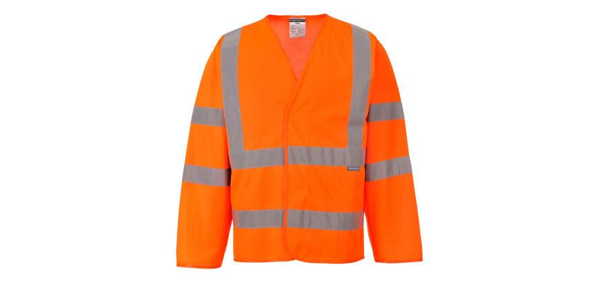 Portwest C473 Gilet 2 bandes & baudrier manches longues