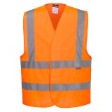 Portwest C470 Gilet una banda orizzontale e due verticali Hi-Vis