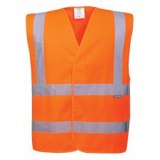 Portwest C470 Gilet una banda orizzontale e due verticali Hi-Vis