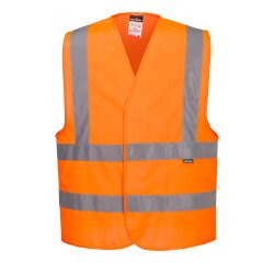 Portwest C470 Gilet una banda orizzontale e due verticali Hi-Vis