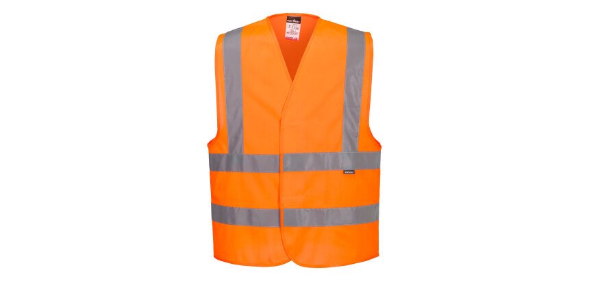 Portwest C470 Gilet Haute-Visibilité Baudrier Double Ceinture