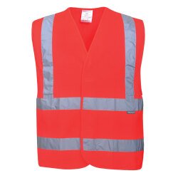 Portwest C470 Gilet una banda orizzontale e due verticali Hi-Vis