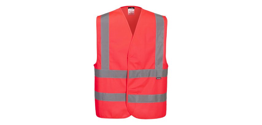 Portwest C470 Gilet Haute-Visibilité Baudrier Double Ceinture